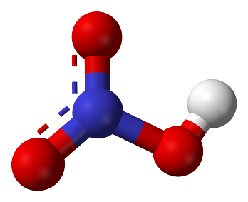 Структурная формула Азотной кислоты