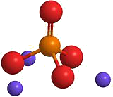 Структурная формула Фосфата натрия