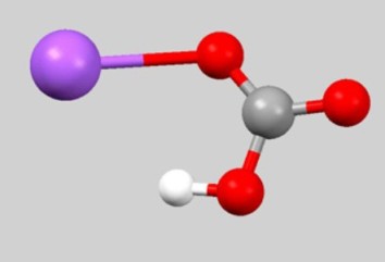 Структурная формула Гидрокарбоната натрия