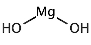 Структурная формула Гидроксида магния