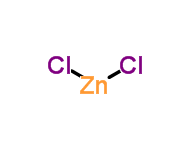 Структурная формула Хлорида цинка