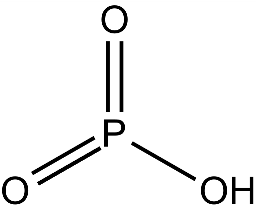 Структурная формула Метафосфорной кислоты