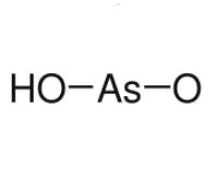 Структурная формула Мышьяковистой кислоты