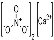 Структурная формула Нитрата кальция