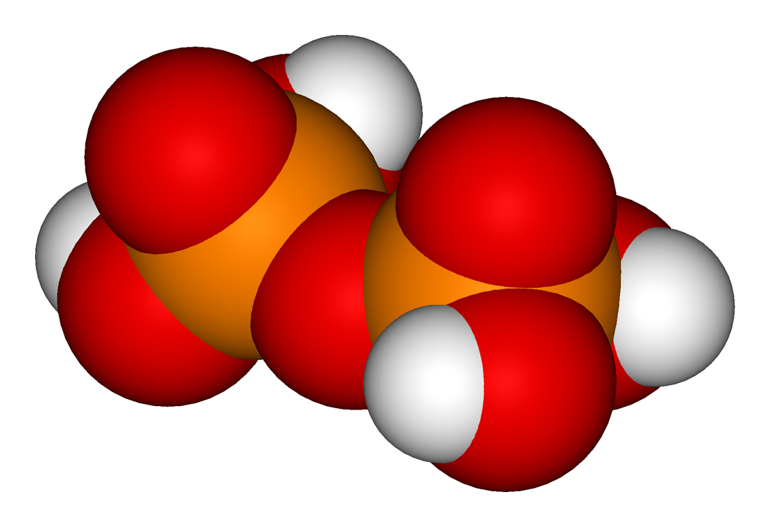 Структурная формула Пирофосфорной кислоты