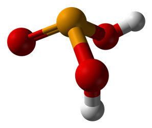 Структурная формула Селенистой кислоты