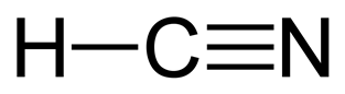 Структурная формула Синильной кислоты
